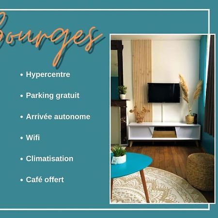 Appartement 2Pieces Centre Ville Historique Μπουρζ Εξωτερικό φωτογραφία